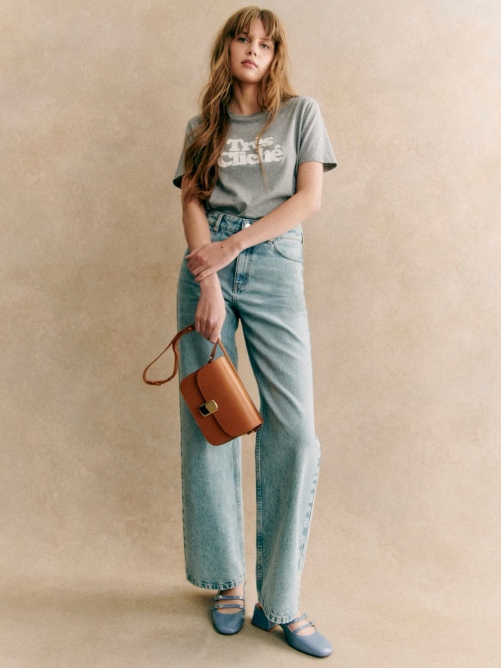 Sezane Tres Cliche Tshirt NWT size Small